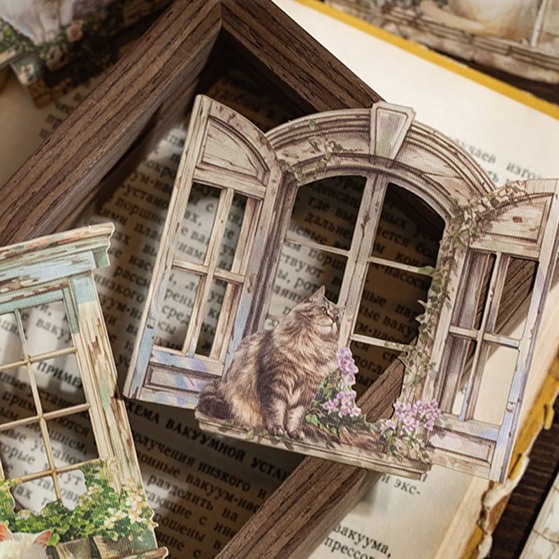 2 стиля, 20 листов/пакет, винтажные карточки для коллажей, креативный справочник, картон, сделай сам, дневник, тетрадь