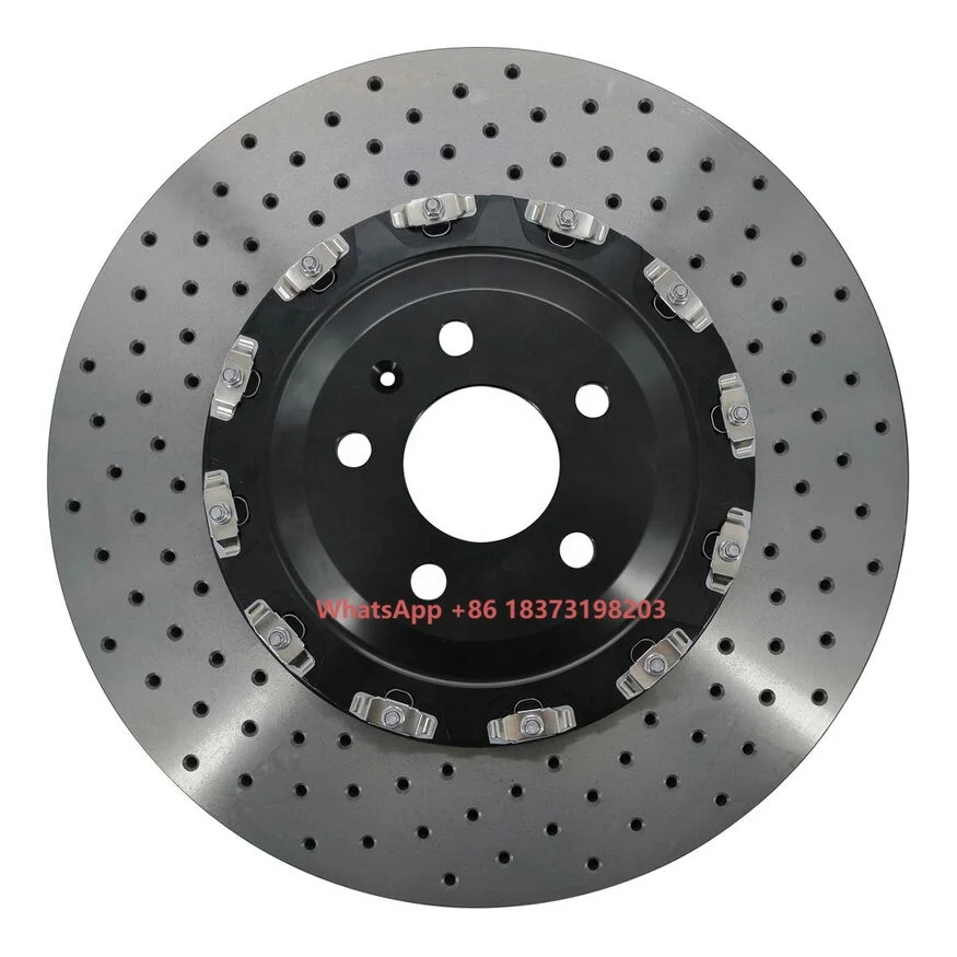 

High Carbon Alloy Multi Model Floating 2 Piece Brake Disc Rotor for RS6 Avant RS7 Sportback A6 C7 A7 Q7 S6 S7