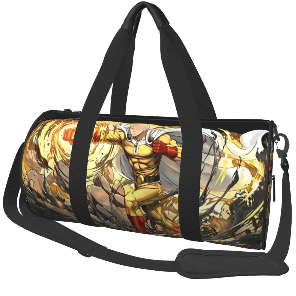 

Спортивная сумка One-Punchs Mans Leaves Tatsumaki On Bloody Cliffhanger Спортивная сумка большой вместимости Мужская женская портативная сумка Новинка