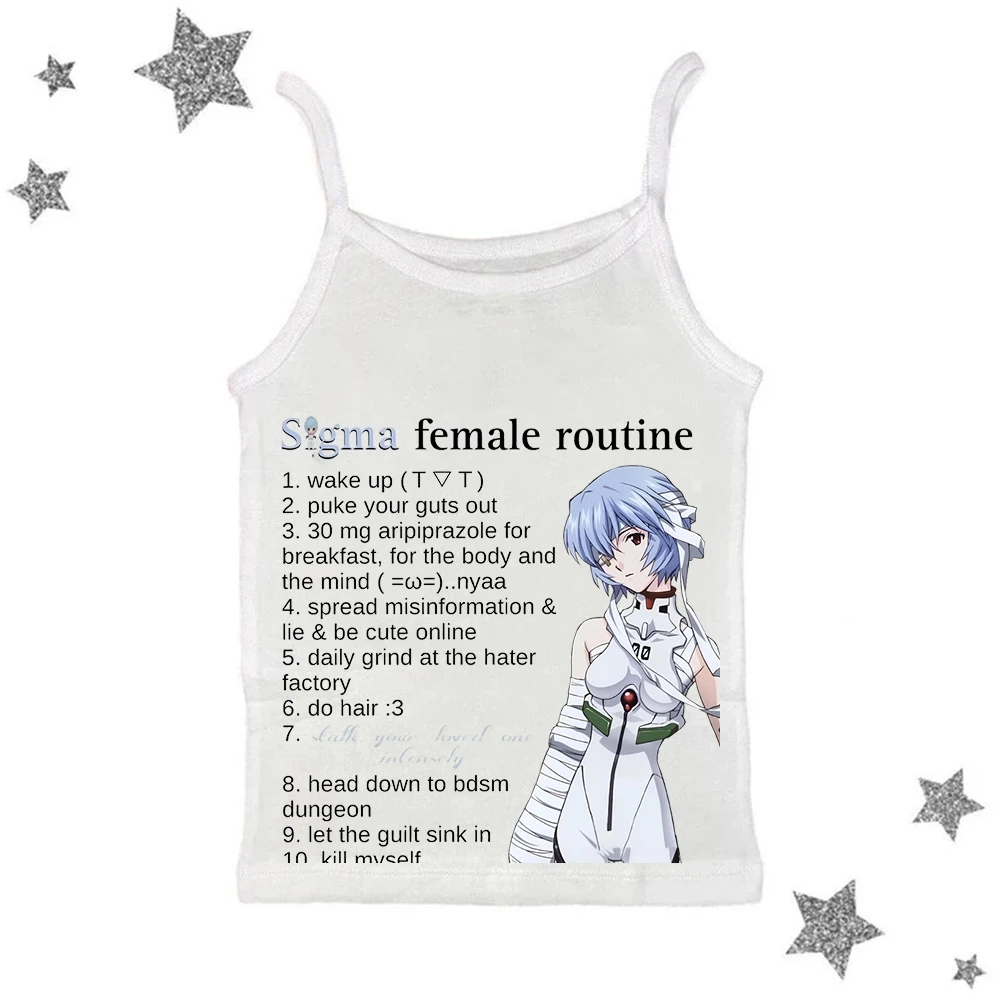 

2000s Милый буквенный графический принт Гранж Винтажные укороченные топы Панк Тонкие укороченные топы Камзол Женская одежда Майка Y2k Одежда Детские футболки