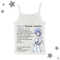 2000s Cute Letter Graphic Print Grunge Vintage Crop Tops Punk Slim Crop Tops Camisole Female Clothing Tank Y2k Clothes Baby Tees