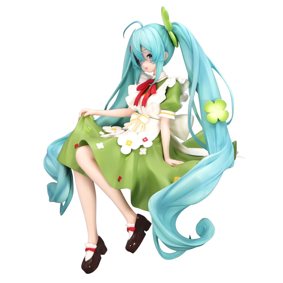 3-Stil Anime Hatsune Miku Four Ieaf Grass Fairy Candy Sweetheart Tokyo Kimono Figur Action Modell PVC Spielzeug Sammlung Geschenk