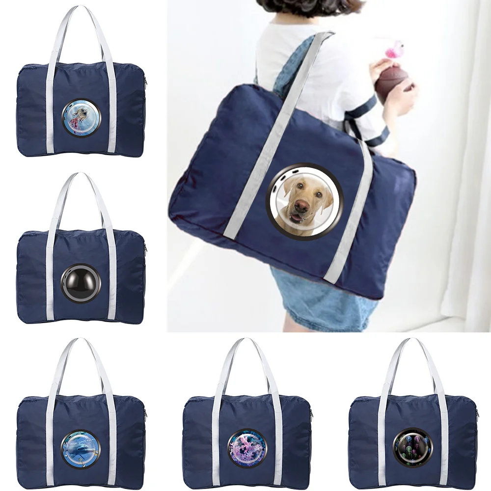 Portable Multi-function Foldable Bag for Travel Window Series Ultra Light Storage Large Capacity Trolley Luggage Storage Bag