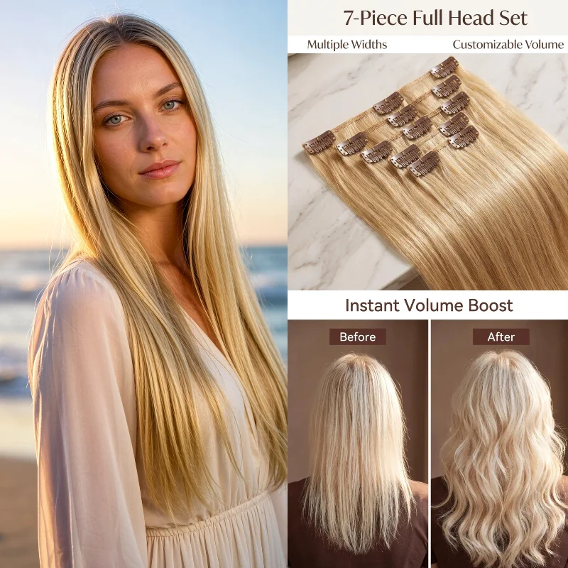 100-capelli-umani-7-pezzi-di-extension-a-clip-16-pollici-ondulazione-ad-acqua-2-4-parrucche-riutilizzabili-per-capelli-piu-folti-stile-da-ufficio-vendita-all'ingrosso