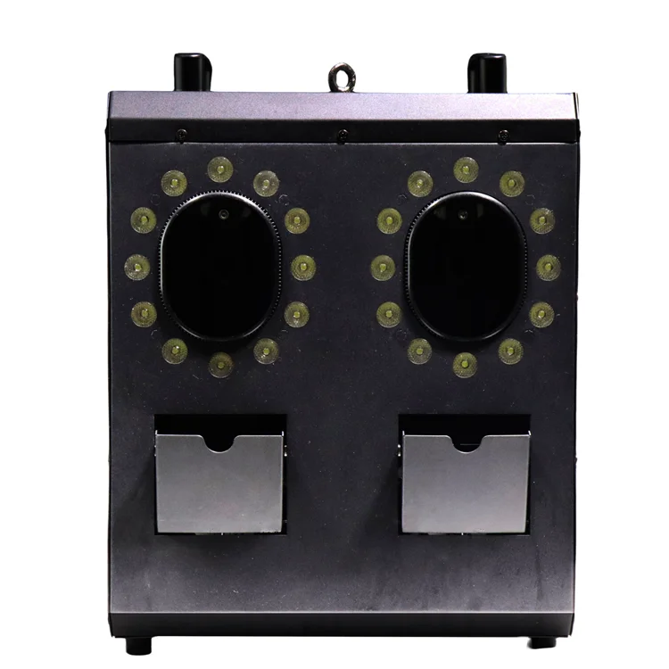 Factory Price Hot Sale RGBW DMX Bubble Machine with LED Light Source 2-Wheel Smoking Effect IP65 for Commercial Wedding Use