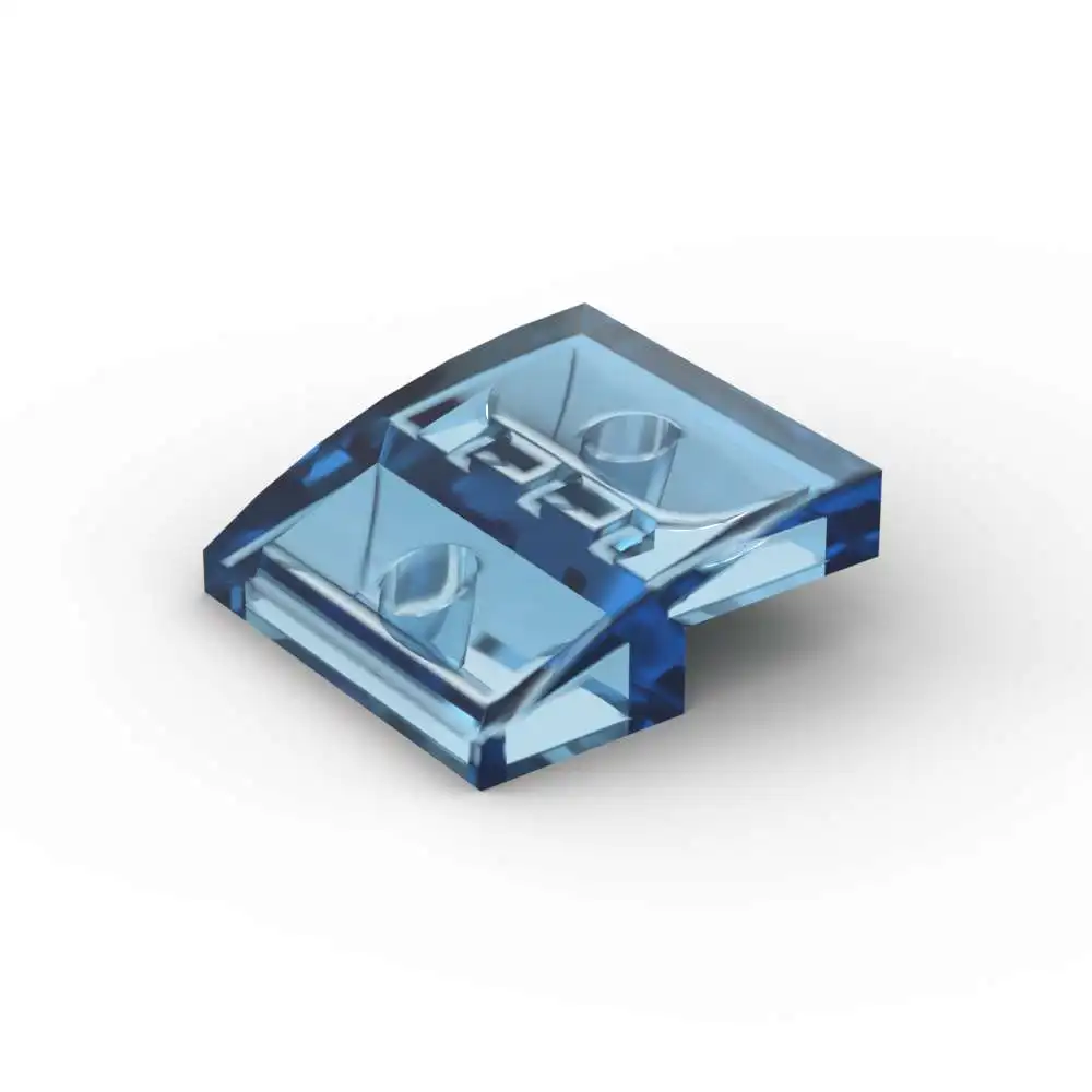 MOC 10PCS 부품 15068 슬로프 곡선 2x2x2/3 벽돌 입자 빌딩 블록 세트 입자 교육 장난감 어린이 생일 선물