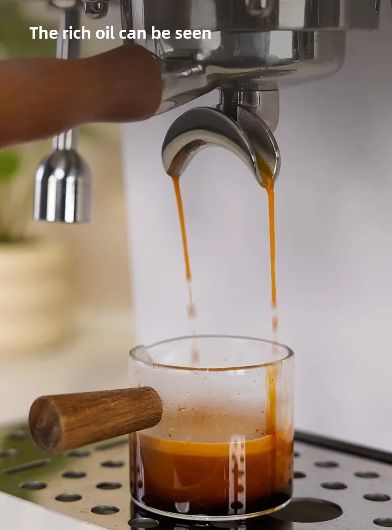 Hambach DR7116 20Bar Máquina de café expreso semiautomática Máquina de café expreso comercial para tiendas profesionales de té de la leche