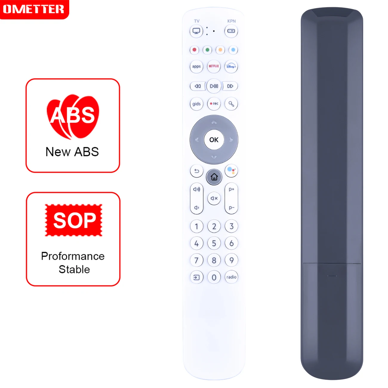 VOICE remote control for Tech4home Lda TV  kpn T4HU2115/40K NOTUS L8