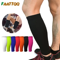 1Pcs  Calf Compression Sleeves for Men Women,  Shin Splint Support Guard Leg Protection Sock for Running Cycling Basketball