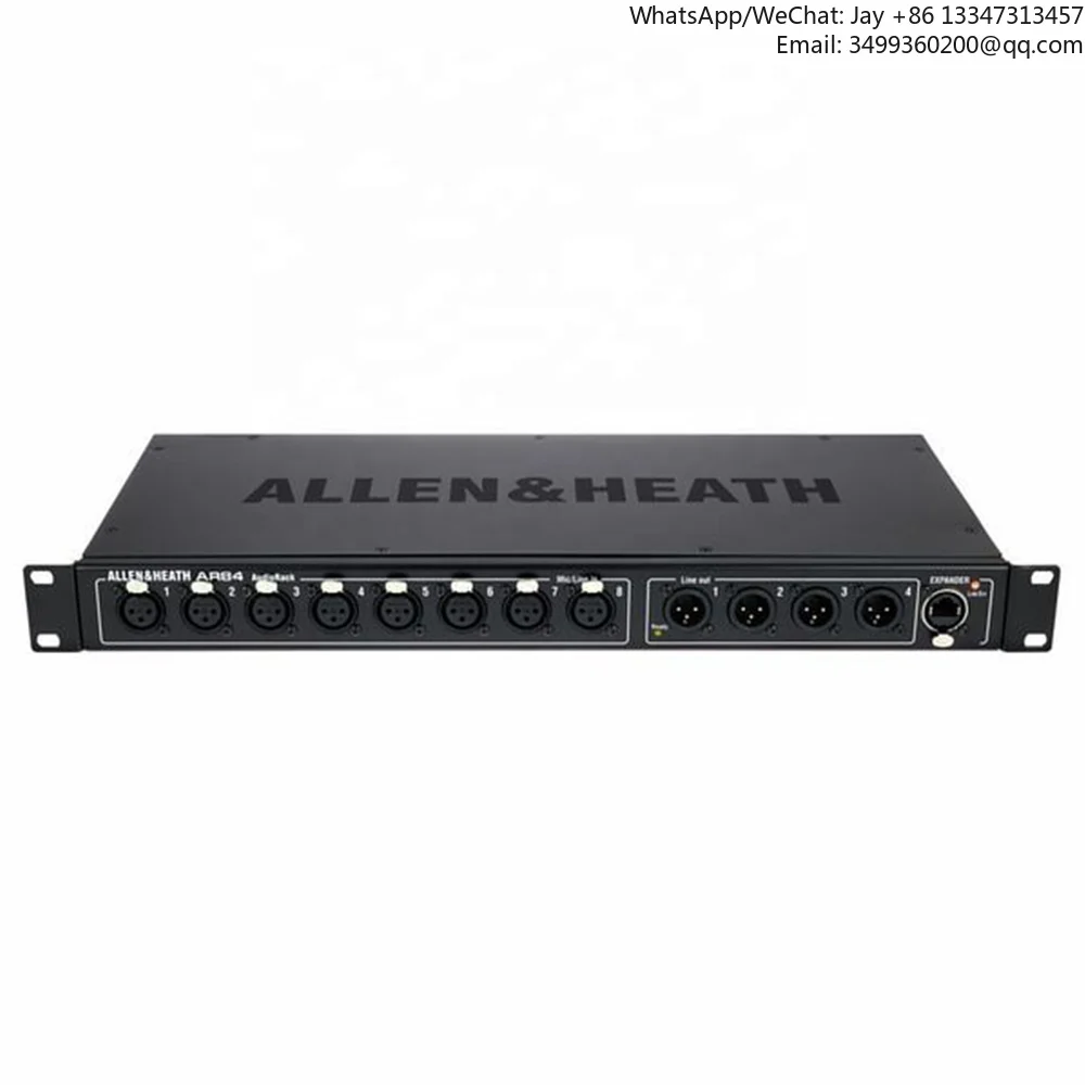 

AR84 8-Input & 4-Output Audio Rack Stage Box For QU / SQ Series Digital Mixers Pa Sound System Portable Expander