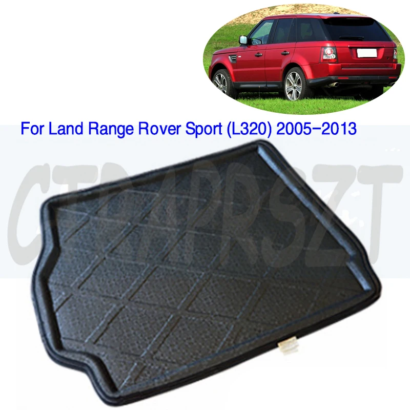 Car Boot Mats For Land Range Rover Sport L320 2005 - 2013 Carpet Muds Car Trunk Mats Storage Pads Auto Interior Accessories