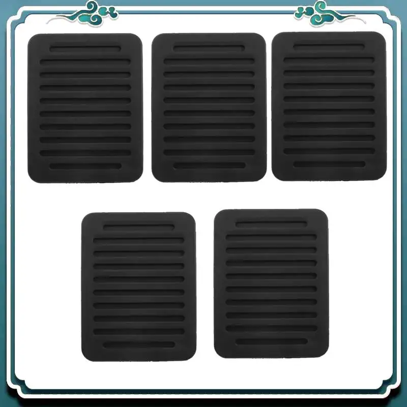 

Premium 5Pcs Car Brake Rubber Pedal Pad Cover 2130.39, 4504.32, 71747697 For Fiat Ducato Boxer Citroen Relay 2006+ Acces