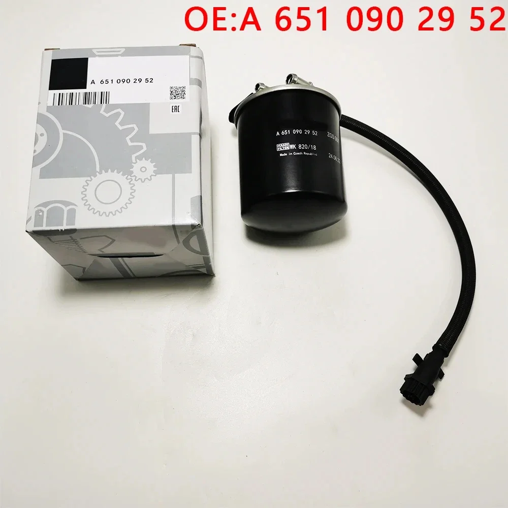 

New A6510902952 6510902952 Engine Fuel Filter For Mercedes-Benz 2.1L Sprinter 3.0L 25 Micron 6510901552 6510903052 WK820/18