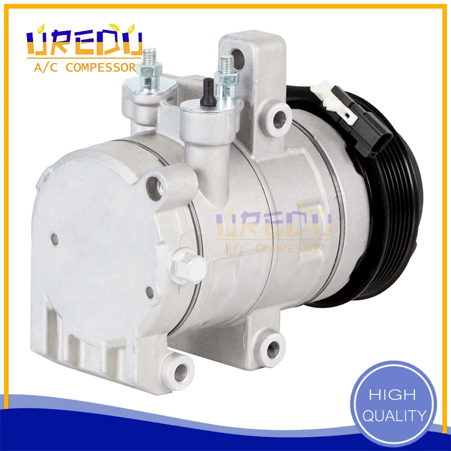 A/C AC Compressor BR3Z19703B 167661 168661255801 276049 TEM255801 TEM276049 2022111 144473 144473C For Ford Mustang 5.0L
