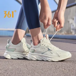 361 Degrees Women Running Sport Shoes Lightweight Non-Slip Shock-absorption Breathable Mesh Girl Sneaker Female 682232212
