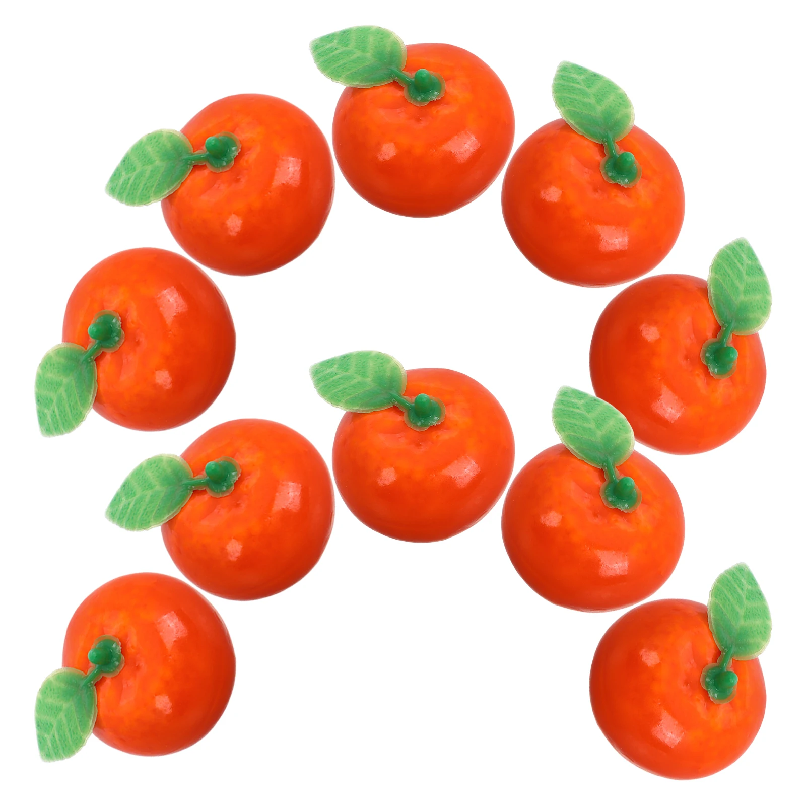 

100Pcs Mini Artificial Oranges Realistic Faux Fruit for Home Decor DIY Accessories Simulation Orange Decorations Kitchen Floral