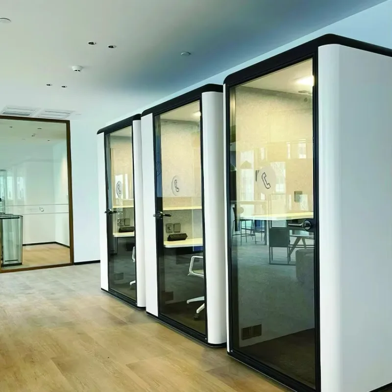 FOODLINE Customized Easy Install Office Pod Sound Isolate Multi Functions Cabin Indoor Durable Flexible Roon for Private Meeting