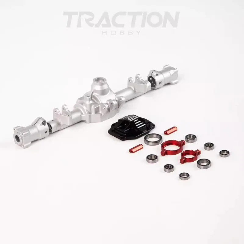 RC Crawler Extended Metal Suspension Arm & Rear Axle Kit Customized For KM 1/8 Tank300 TH01477 TH01478 Suspension Accessories