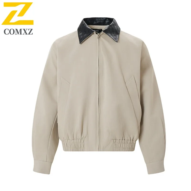 

COMXZ Men Denim Valley Jackets Easy Daily Commute Stylish Look Street Stroll Jackets Hiking Trip Comfort Design Racing Jacket