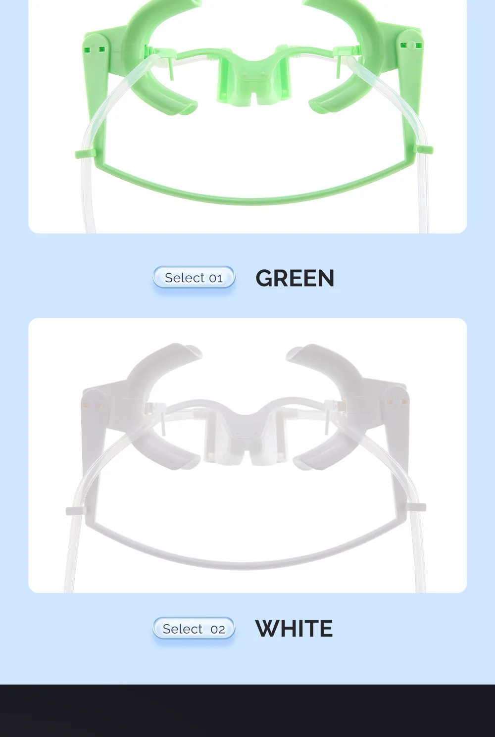 AZDENT Dental-Mundöffner mit Speichelsauger, kieferorthopädischer Nola Lip Cheek Retractor, verstellbares Labor-Trockenfeldsystem – Detail 5
