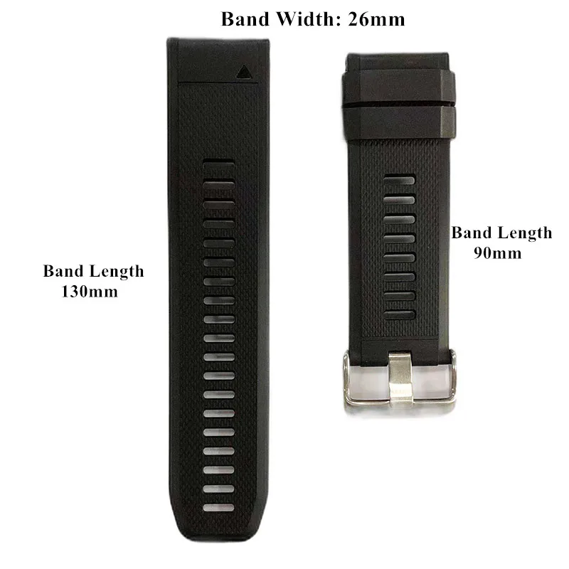 New Original Black Blue Red Silicone Rubber Watch Strap Replacement Waterproof Sports Watch Band For Spovan PR1-2, PR1-1 Watches