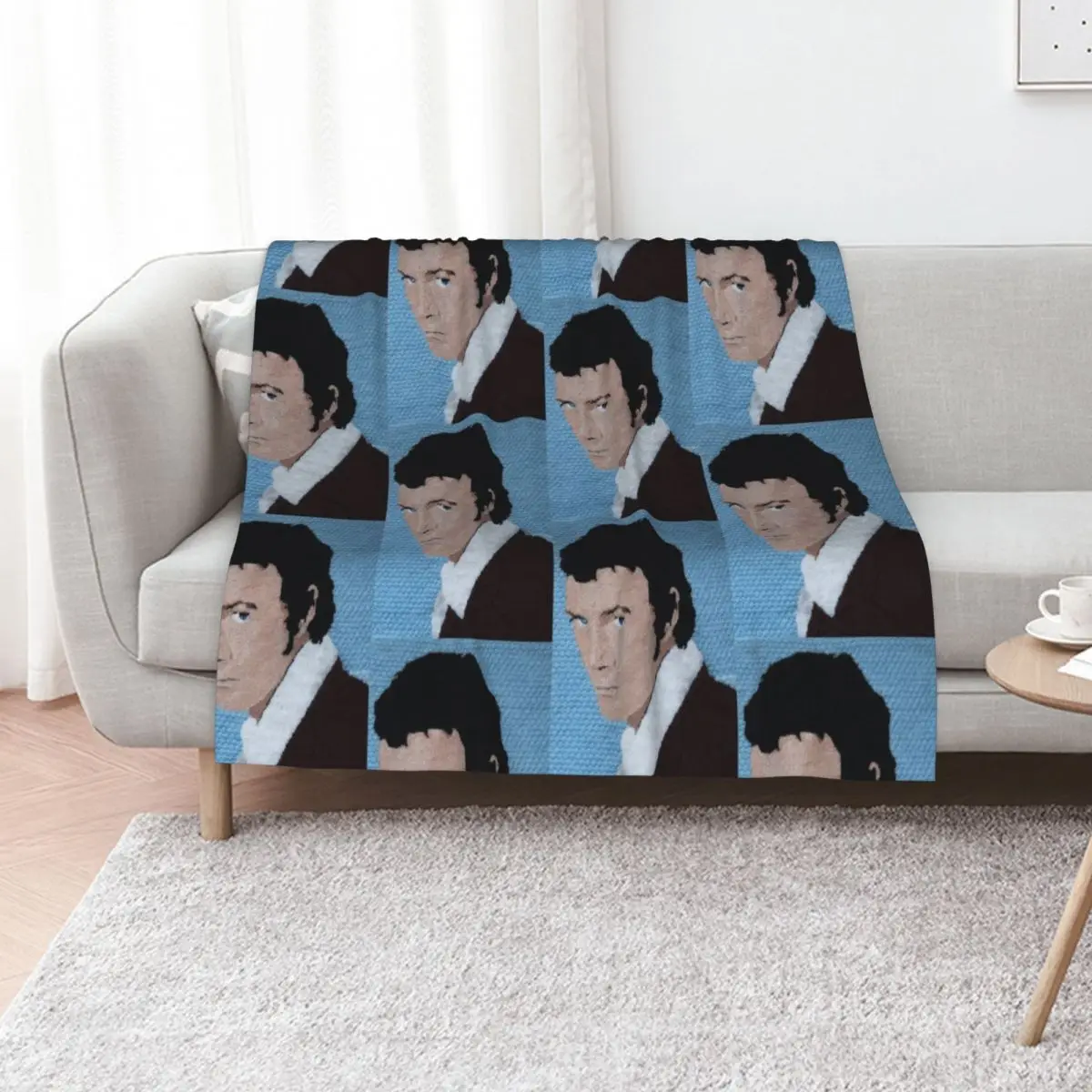 Lewis Collins (Bodie) Throw Blanket Sleeping Bag Hair Luxury St Beautifuls Luxury Thicken blankets and throws Blankets