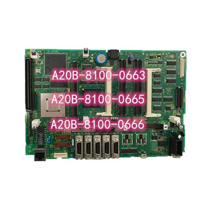 

A20B-8100-0663 A20B-8100-0665 A20B-8100-0666 Used FANUC mother board Circuit boards For CNC Controller