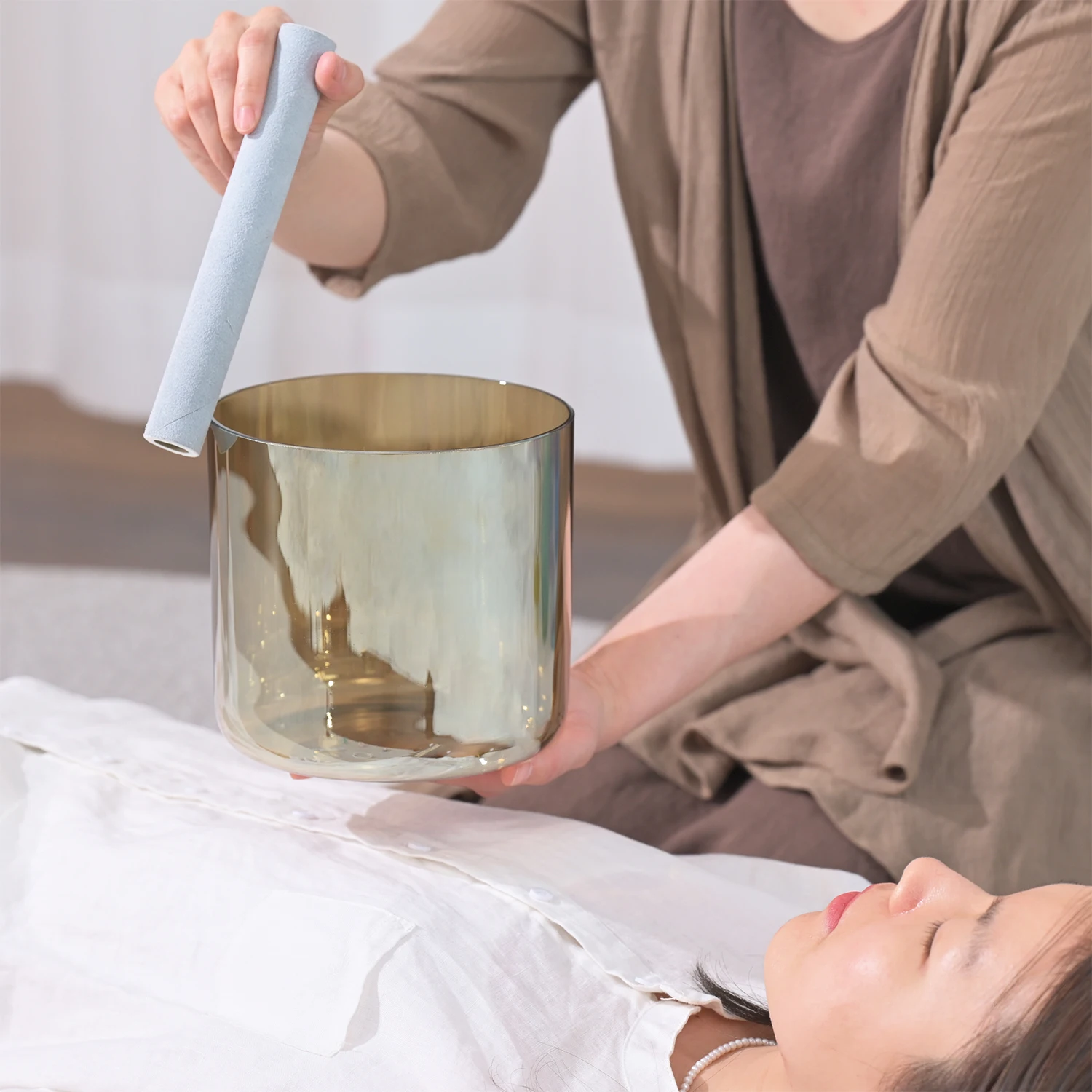 Quartz Alchemy Singing Bowl Alchemy Singing Crystal Bowl Musical Bowl With Free Mallet