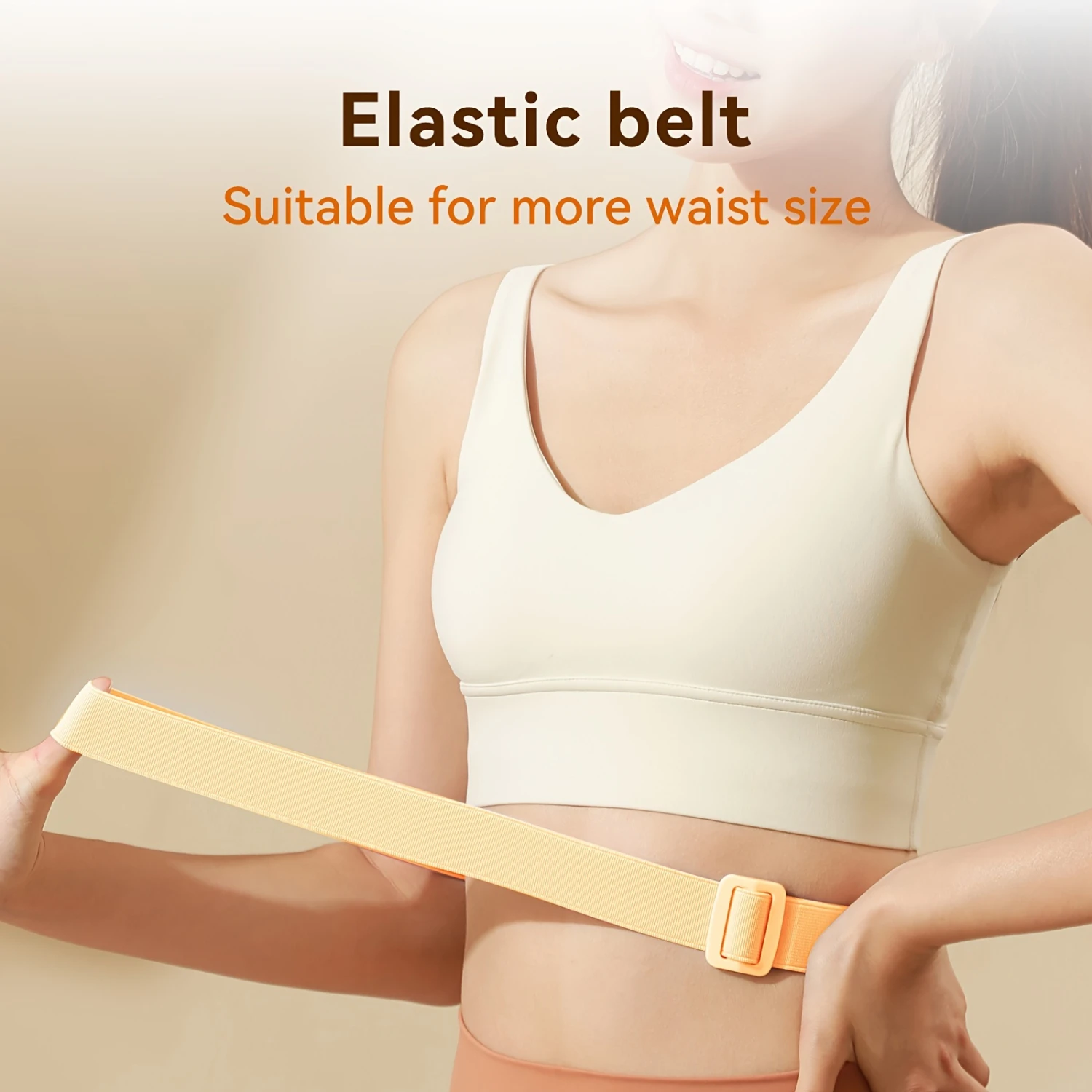 وسادة تسخين إلكترونية محمولة، مدلك تسخين قطني، 4 مستويات لدرجة الحرارة و5 إعدادات للتدليك، البطن وسفلي الظهر