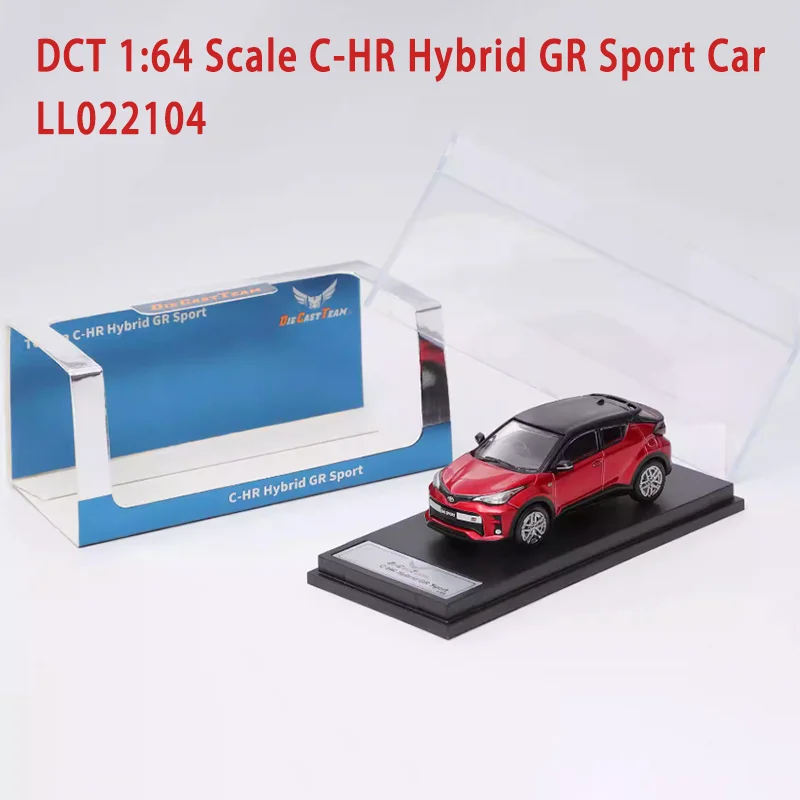 

Модель автомобиля DCT Diecast 1:64 C-HR из сплава, готовая, имитационная, коллекционная, сувенир, подарок, украшение для витрины