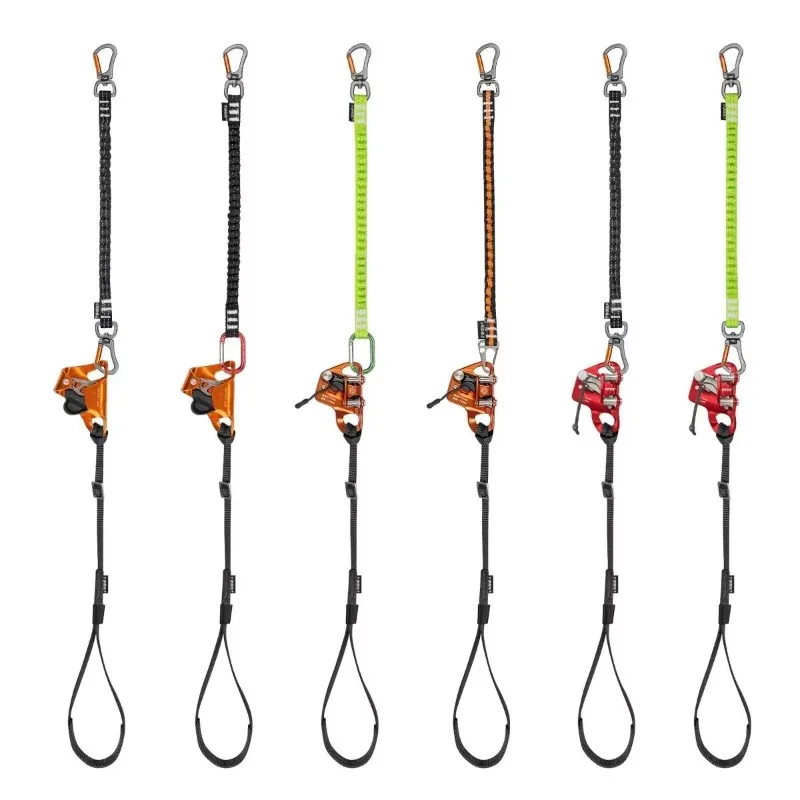 For BB Adventure Tree Climbing Knee Lift Pedal with Elastic Rope, 48cm Extended to 75cm Tree Climbing Cable Pedal