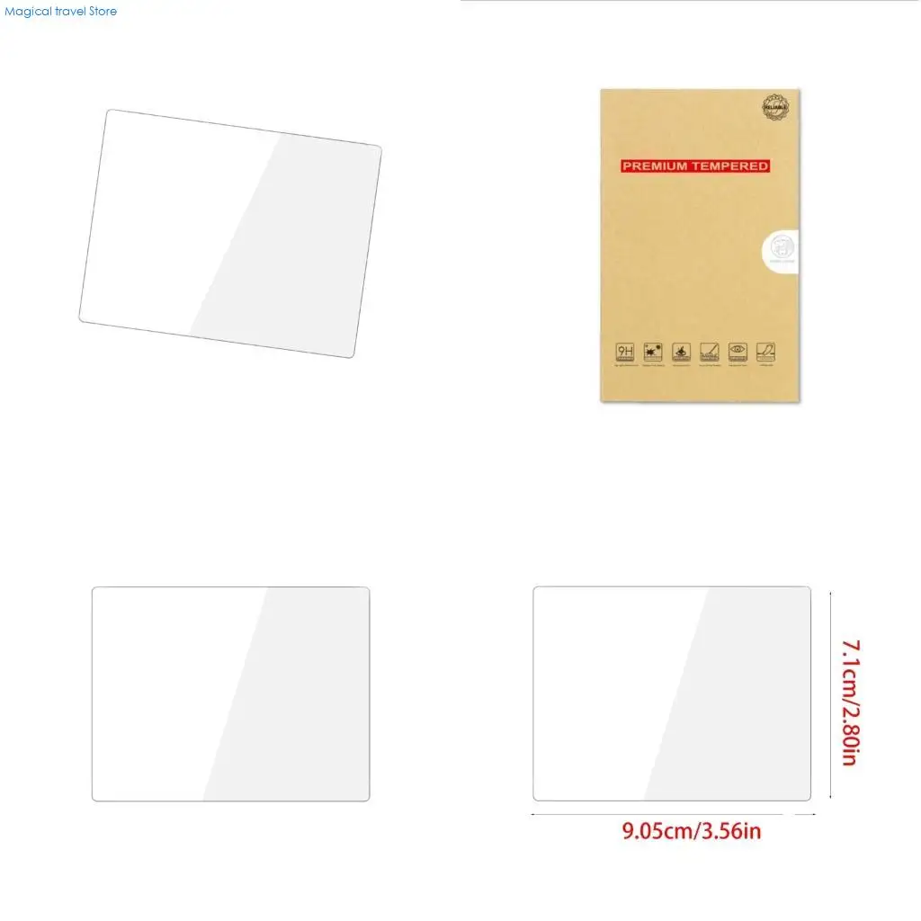 N2UB Shatterproof Tempered Screen Film for Pocket Air Mini Easy Installation