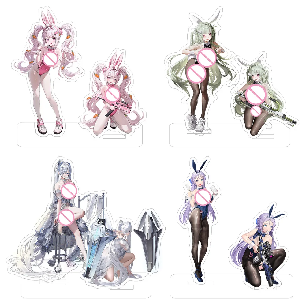 Hot Game character Cinderella Ade Blanc Bready Guillotine Guilty Scarlet Soda Rapi Noir Maiden Acrylic stand Figure keychain Toy