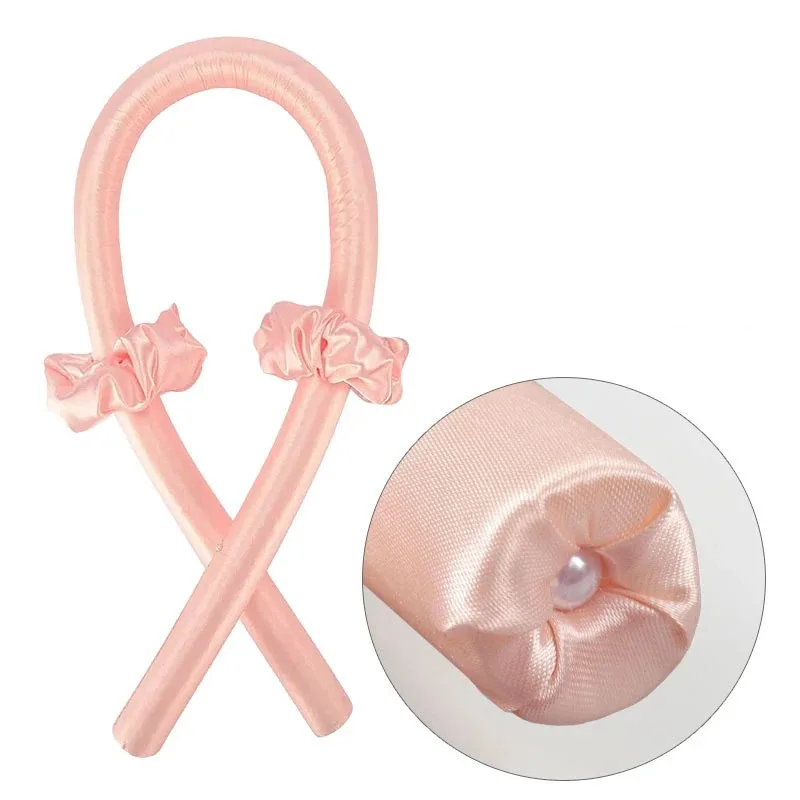 Varilla rizadora sin calor para mujer, diadema para rizos de pelo sin calor, rizador de pelo suave y brillante, accesorios de herramientas de peluquería