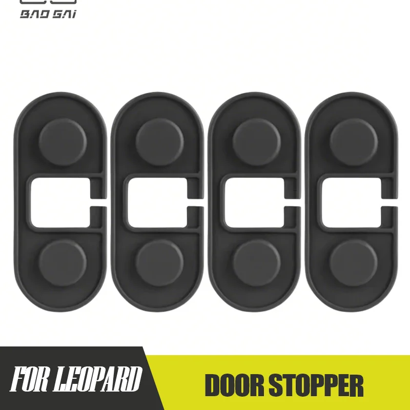 

For BYD Leopard 8/5 Door Limiter Lock Cover Silicone Buffer Anti-Vibration Protective Cover Modification Accessories