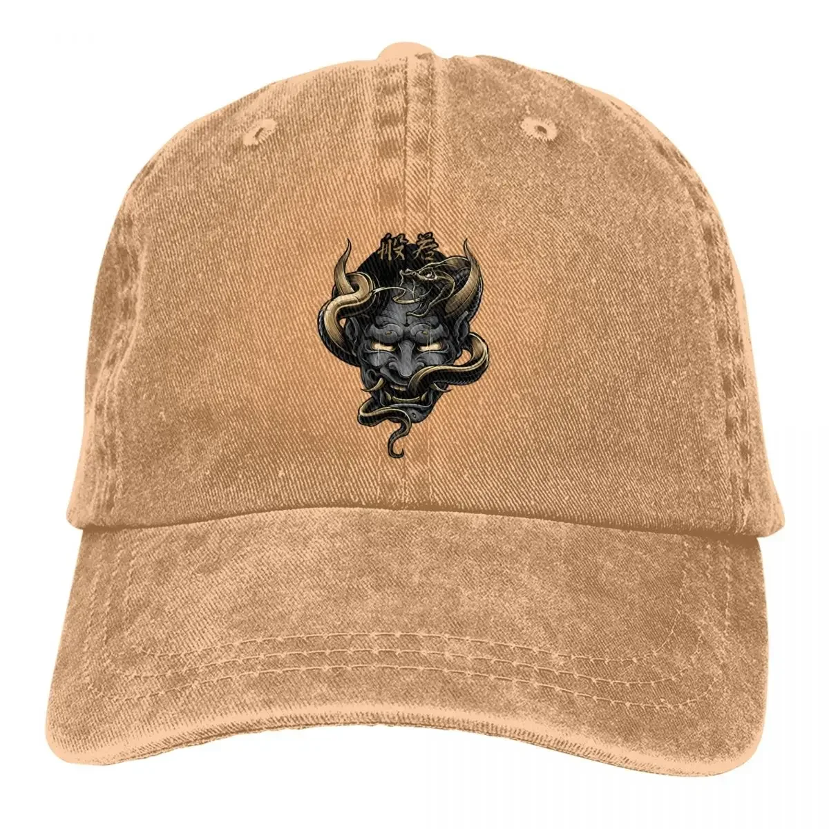 

Hannya Demon Tattoo Baseball Caps Peaked Cap Samurai Oni Sun Shade Cowboy Hats for Men Trucker Dad Hat