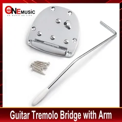 Electric Guitar Tremolo Bridge with Arm for JM Style Guitar Guitar Parts Chrome