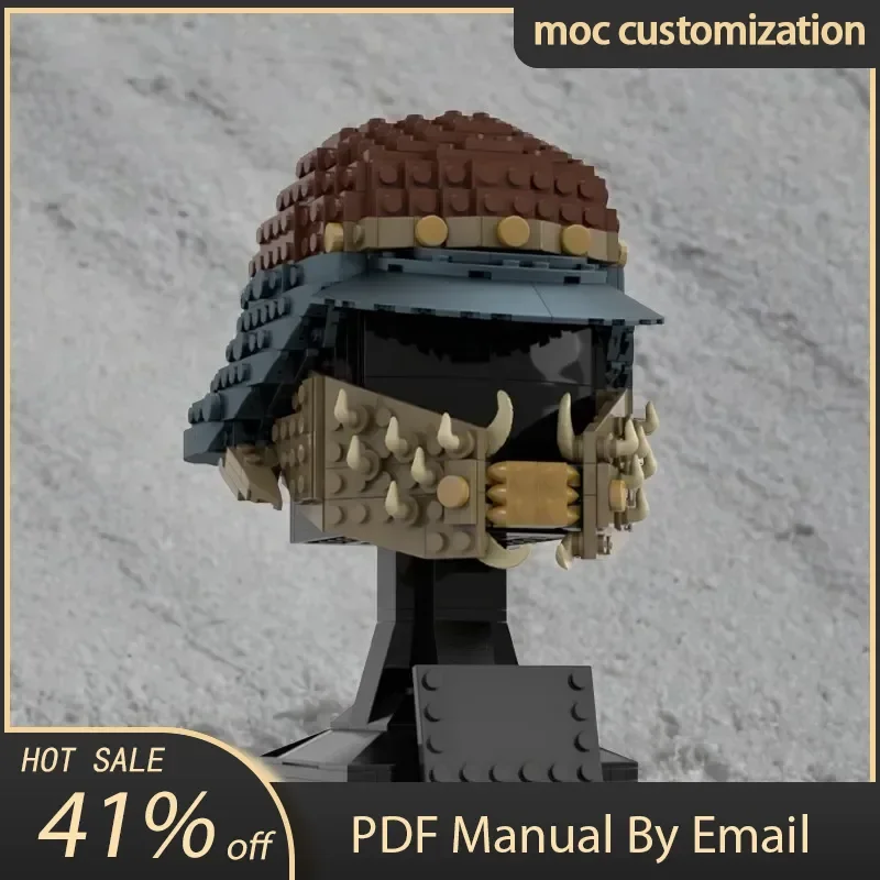 

598PCS Star Battle Landosa Calrissianas Skiffd Guard Helmet Moc Building Bricks Creative Toy for Kids Birthday Gift for Kid