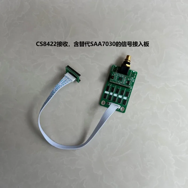 Digital Audio Receiver Board for I2S/SPDIF Input, High-Speed Signal Interface Board for Audio Decoding Systems