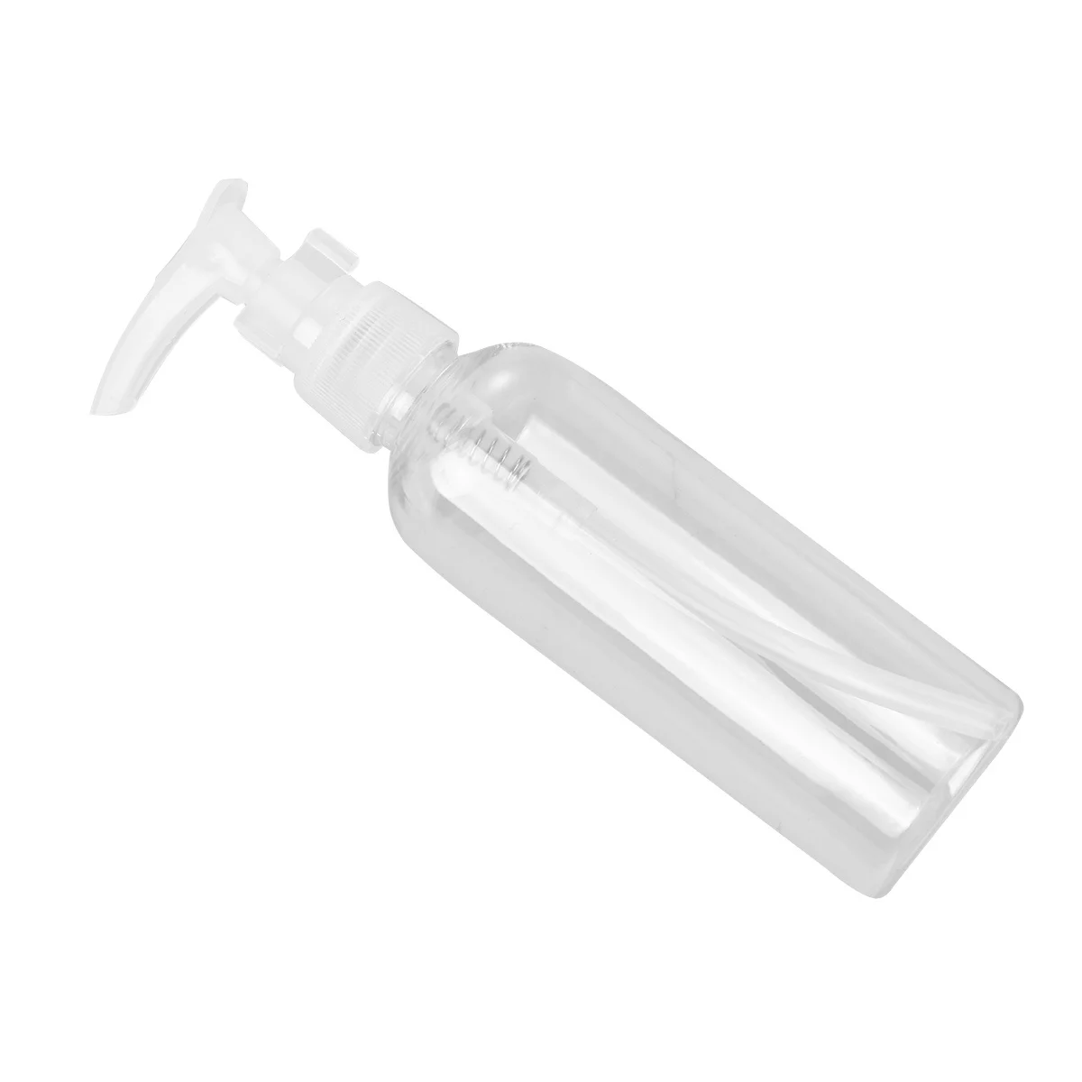 

4pcs 100Ml Press Dispenser Bottles Portable Plastic Lotion Shampoo Container For Travel Camping Bathroom Hotel Use Liquid