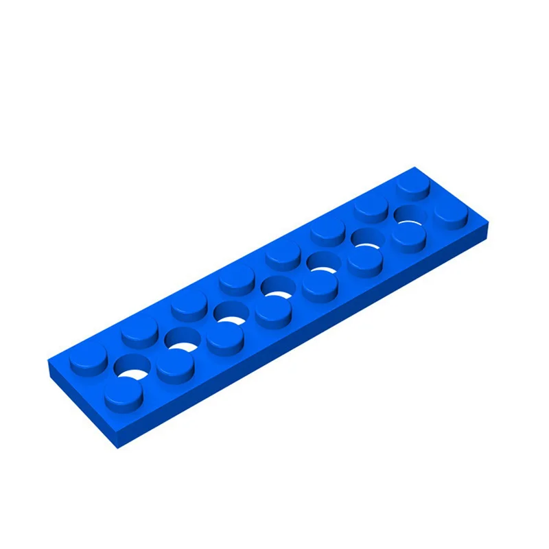 10 Stück 3738 Platte 2 x 8 mit 7 Löchern Bausteine Sammlungen Modulare Spielzeuge für Technische MOC DIY Geschenk-Bausteine – Detail 8
