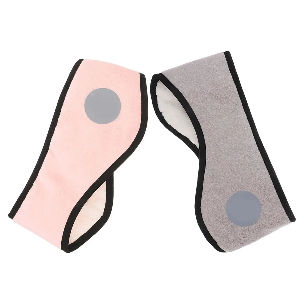 

2 шт. мягких флисовых наушников для сна с шумоизоляцией, легкие, теплые, для защиты ушей, идеально подходят для холодной погоды.