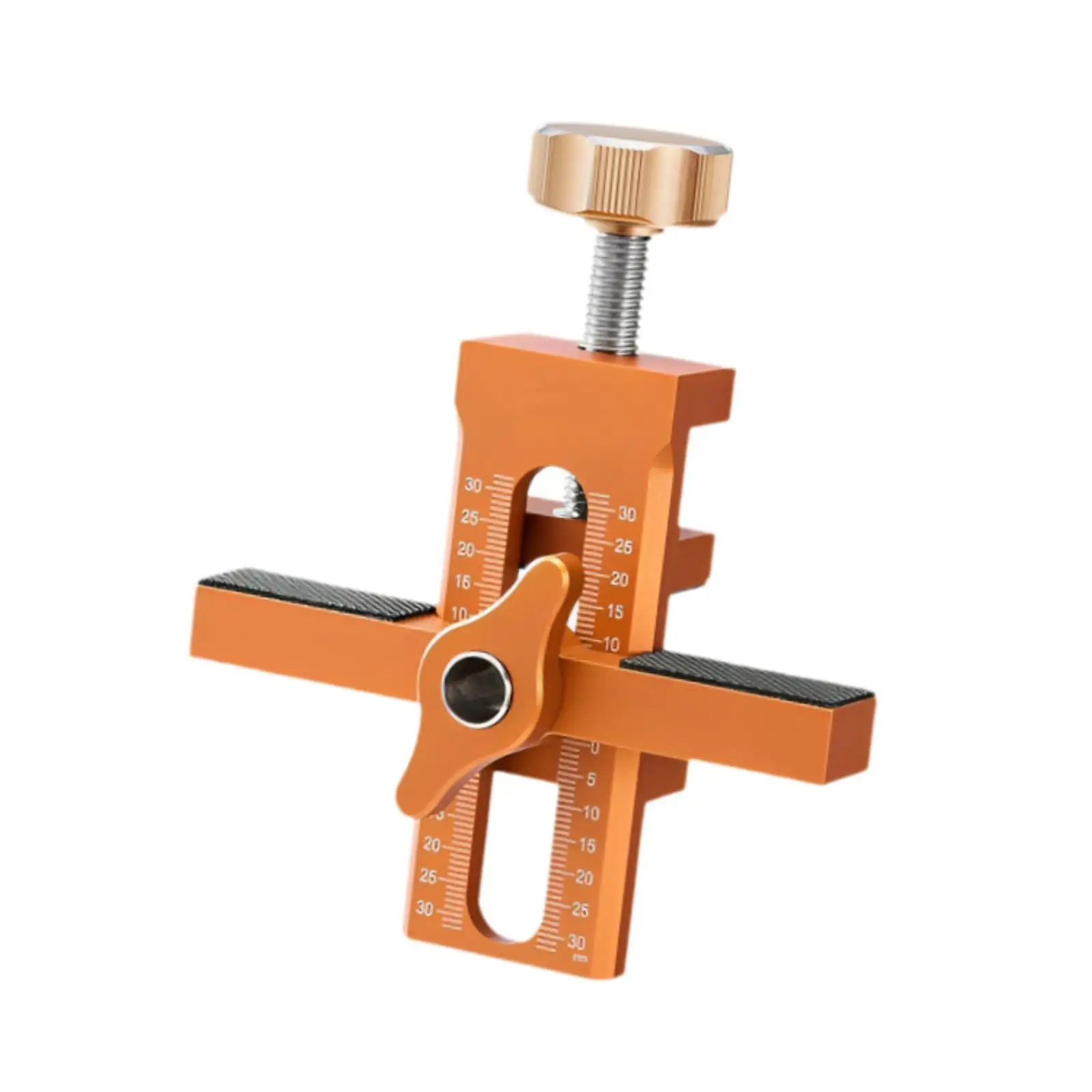 Cabinet Door Installation Jig Effortless Alignment Portable with Scale Alloy