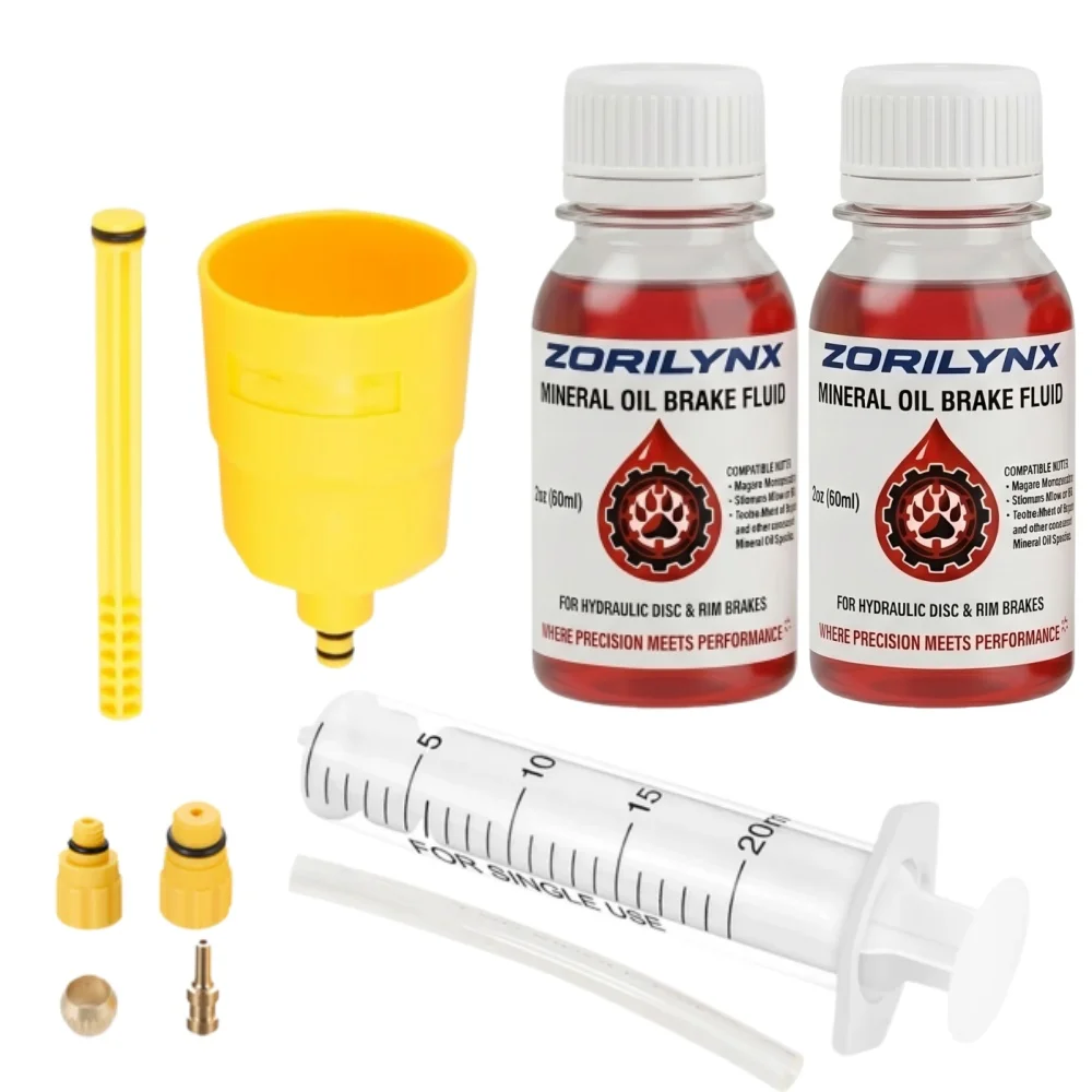 Premium Fietsremvloeistof Minerale Olie 60ml Hydraulische Schijfrem Pro MTB Road Fietsen Reparatie Tool Voor Shimano Magura ZORILYNX