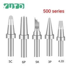 Factory 500 Series Lead-Free Soldering Iron Tips For Quick 205H 150W High Temperature Soldering Station Repair SMD IC PCB Tools