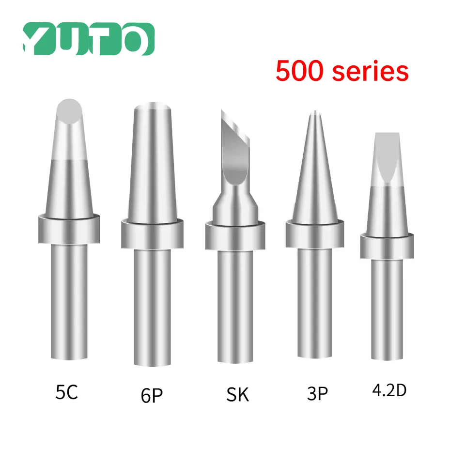 Factory 500 Series Lead-Free Soldering Iron Tips For Quick 205H 150W High Temperature Soldering Station Repair SMD IC PCB Tools