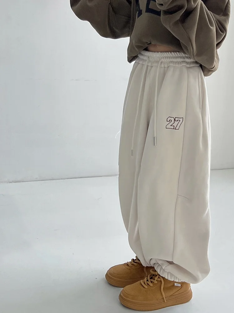 thiened-fce-children's-sports-pants-autumn-winter-kids-trousers-elastic-waist-cargo-pants-for-girls-big-kids