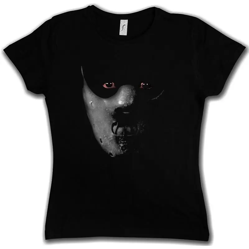 

ЖЕНСКАЯ ФУТБОЛКА HANNIBAL MASK Face Red The Silence der Lecter Dragon of Lambs