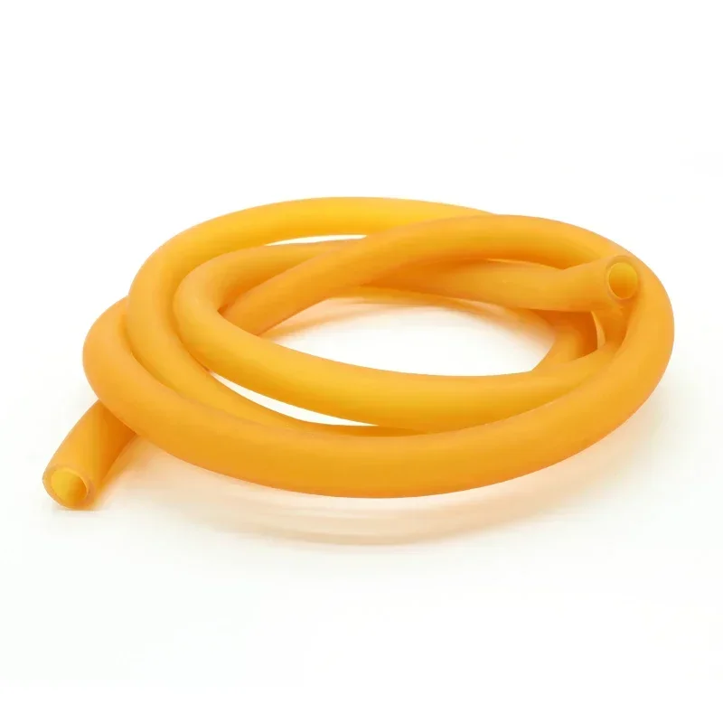 1/3/5M Nature Latex Rubber Hoses ID 1.6 ~18mm High Resilient Elastic Surgical Medical Tube Slingshot Catapult Yellow