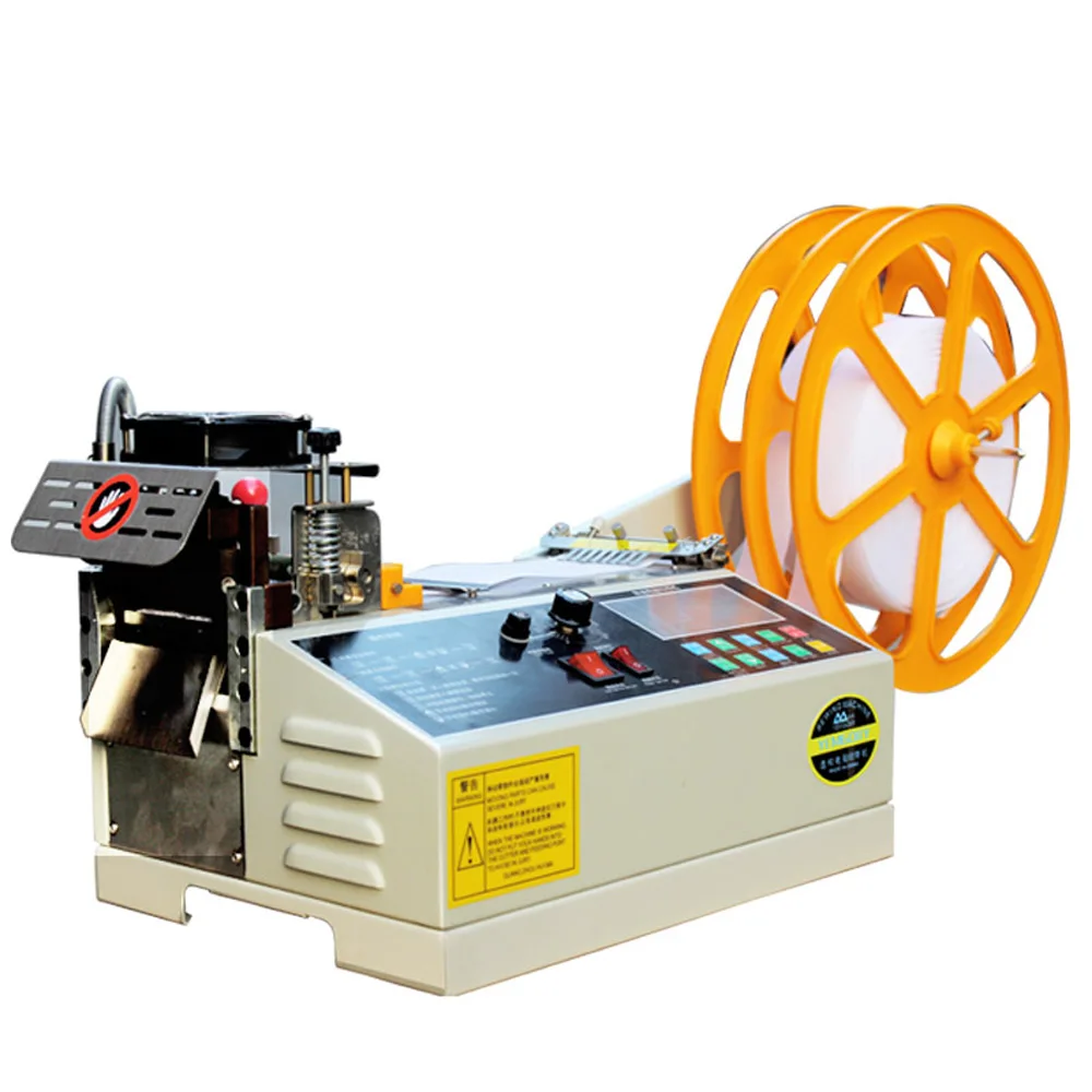 110V/220V Elastic Tape Cutting Machine 988T 400W Automatic Tape Cutting Machine By Computer Hot and Cold Cutting Machine 2025NEW